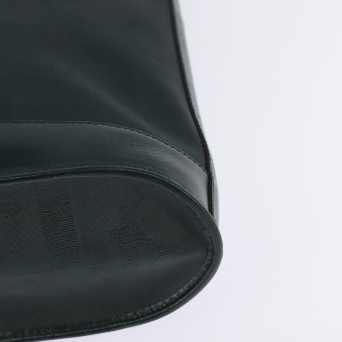 Christian Dior Vintage Trotter Crossbody Bag Canvas, GREEN, CANVAS, Shoulder bag