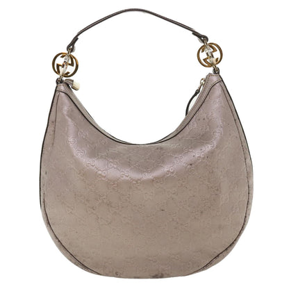 Gucci Hobo Guccissima Leather, PURPLE, LEATHER, Shoulder bag