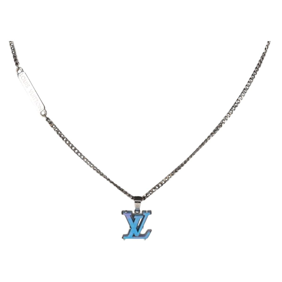 Louis Vuitton LV Initiales Pendant Metal, SILVER, METAL, Pendant & Charms