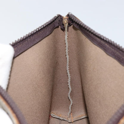 Gucci Zip Pouch GG Canvas, BEIGE, CANVAS, Clutche & pouche