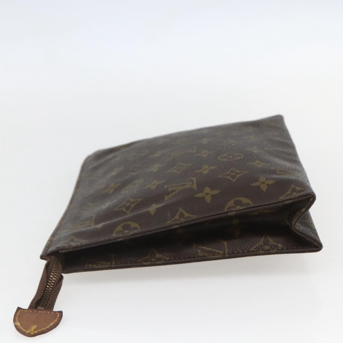 Louis Vuitton Toiletry Pouch Monogram Canvas, BROWN, CANVAS, Clutche & pouche