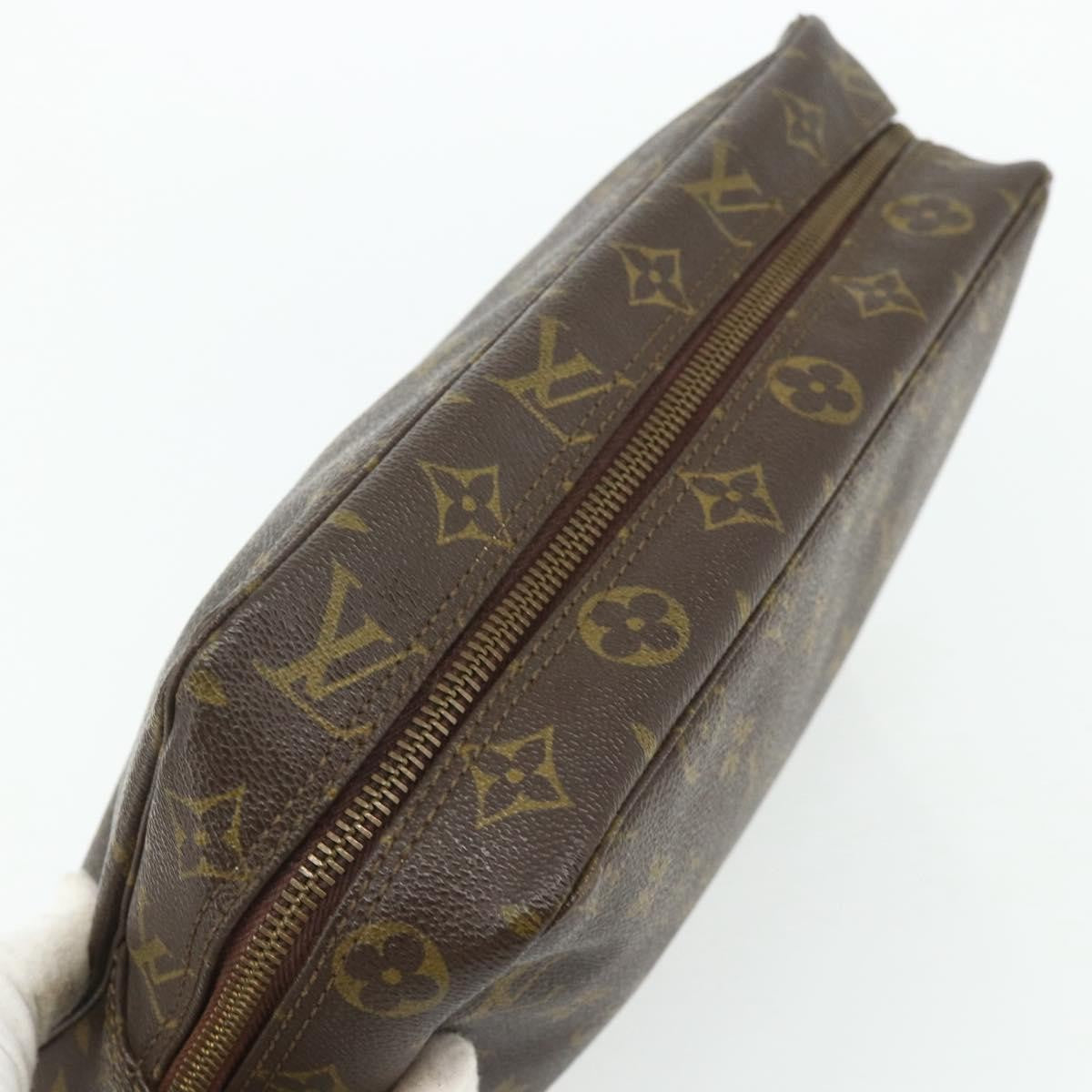 Louis Vuitton Trousse Toilette Monogram Canvas, Brown, Canvas, Clutch