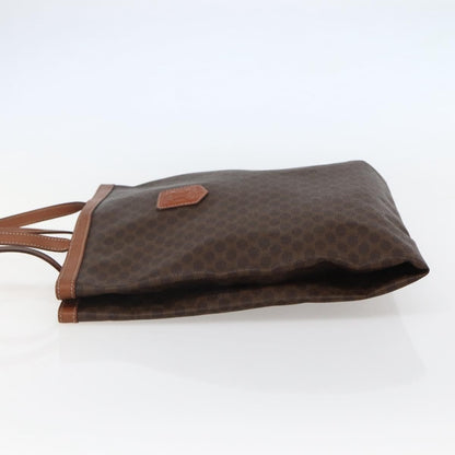 Celine Vintage Macadam Tote bag Canvas, BROWN, CANVAS, Tote bag