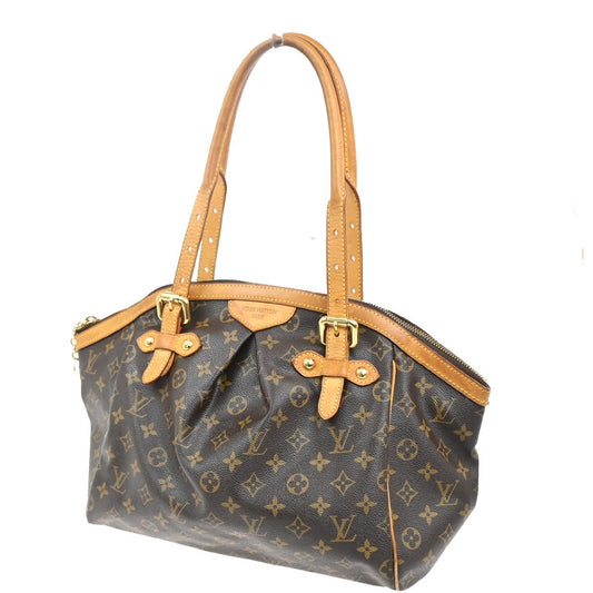 Louis Vuitton Tivoli Handbag Monogram Canvas, BROWN, CANVAS, Shoulder bag