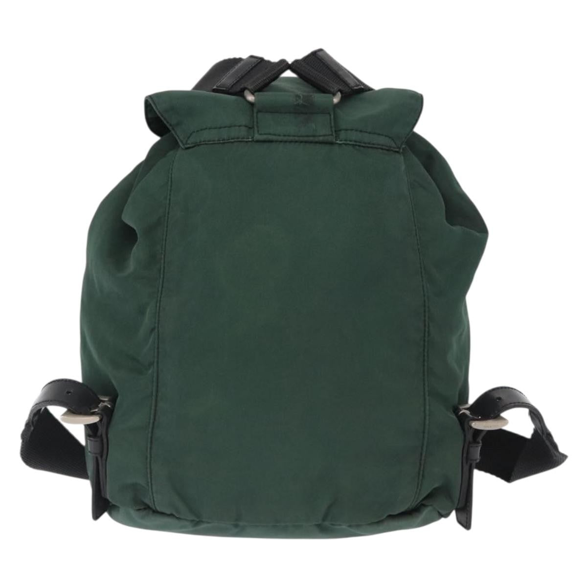 Prada Front Pocket Backpack Tessuto, GREEN, NYLON, Backpack
