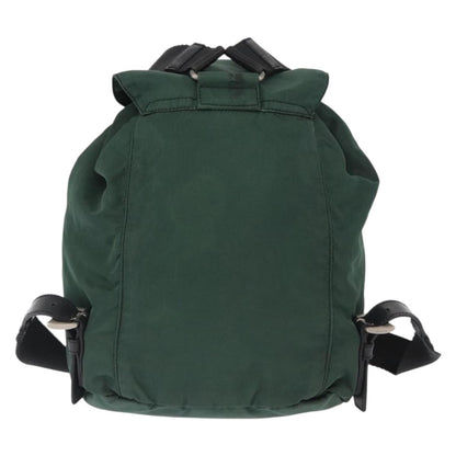 Prada Front Pocket Backpack Tessuto, GREEN, NYLON, Backpack