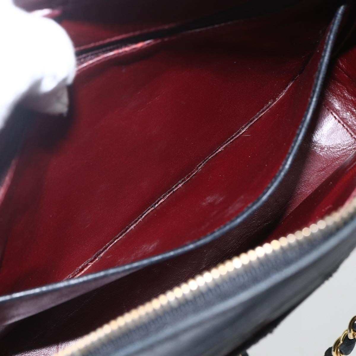 Chanel Vintage Camera Bag Quilted Leather, BLACK, LEATHER, Shoulder bag