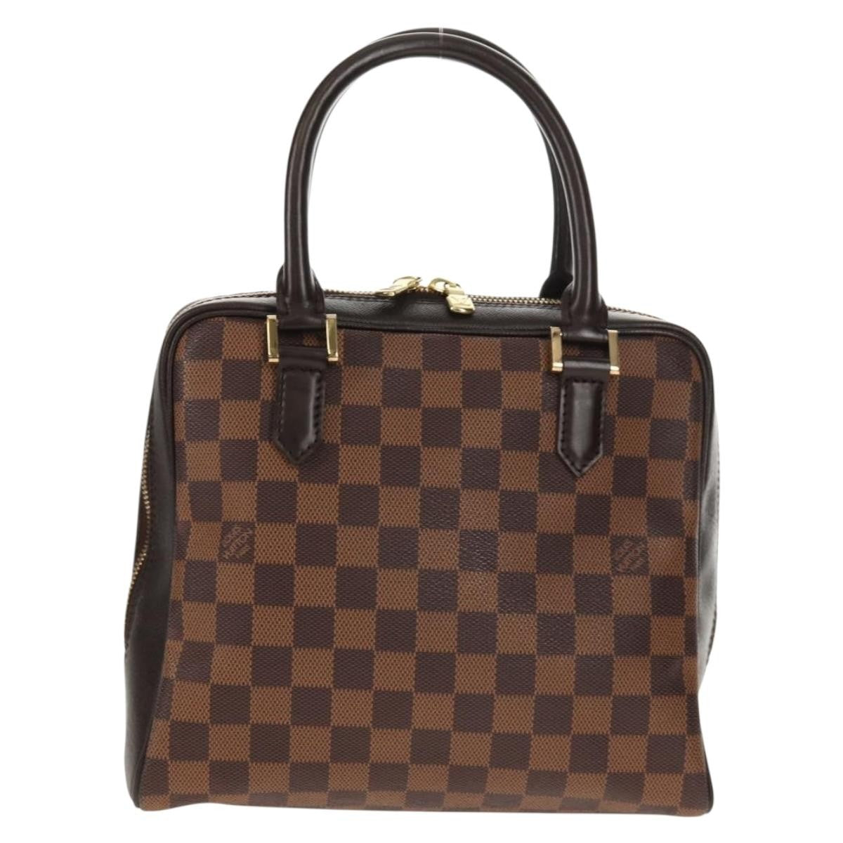 Louis Vuitton Brera Handbag Damier, BROWN, CANVAS, Handbag