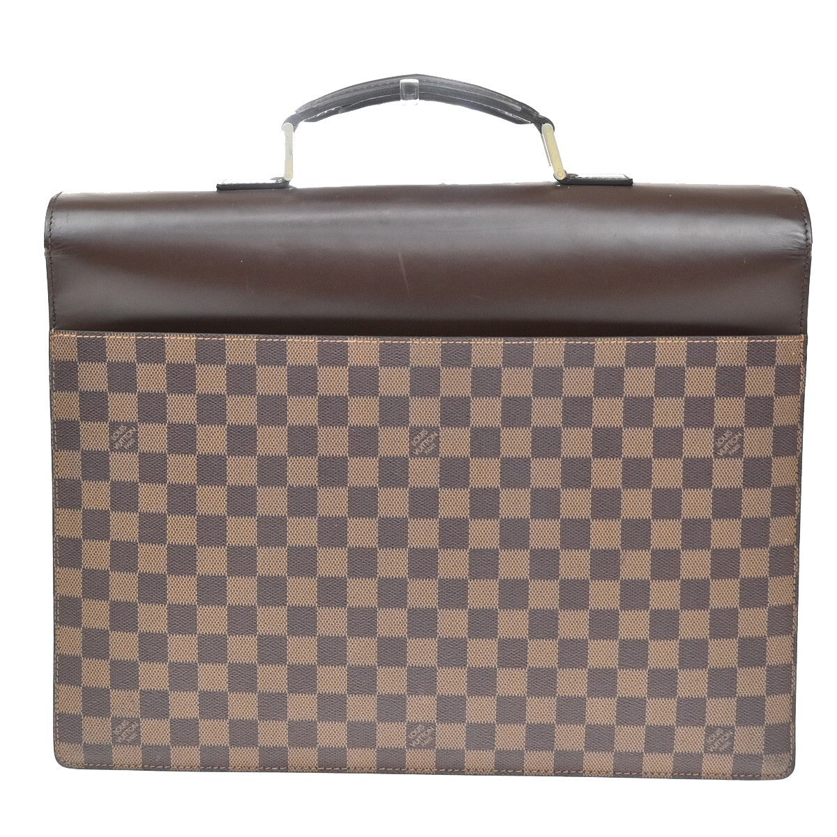 Louis Vuitton Altona Bag Damier, BROWN, CANVAS, Handbag