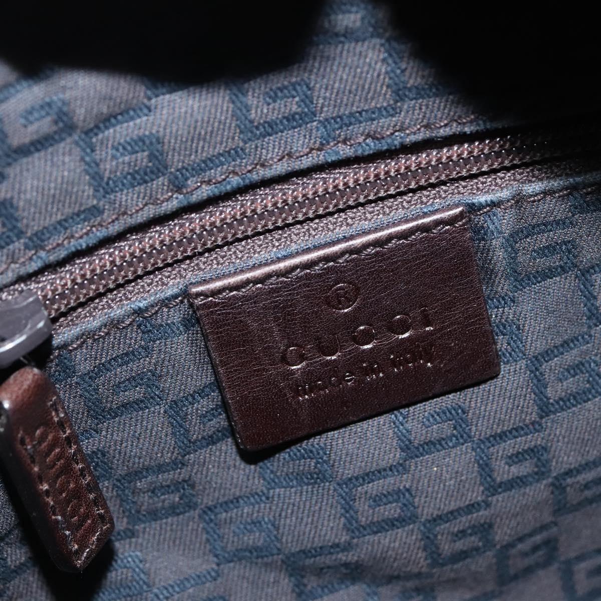 Gucci Hobo Shoulder Bag Suede, BROWN, SUEDE, Shoulder bag