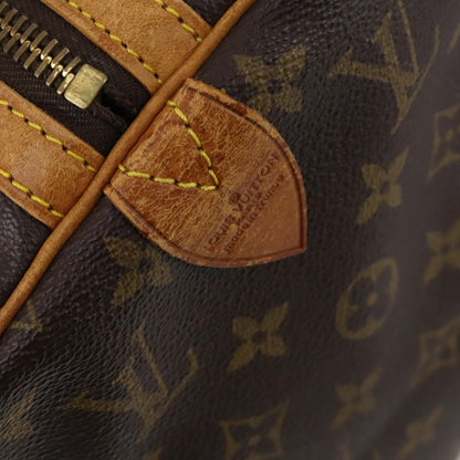 Louis Vuitton Sac Souple Handbag Monogram Canvas, BROWN, CANVAS, Travel bag