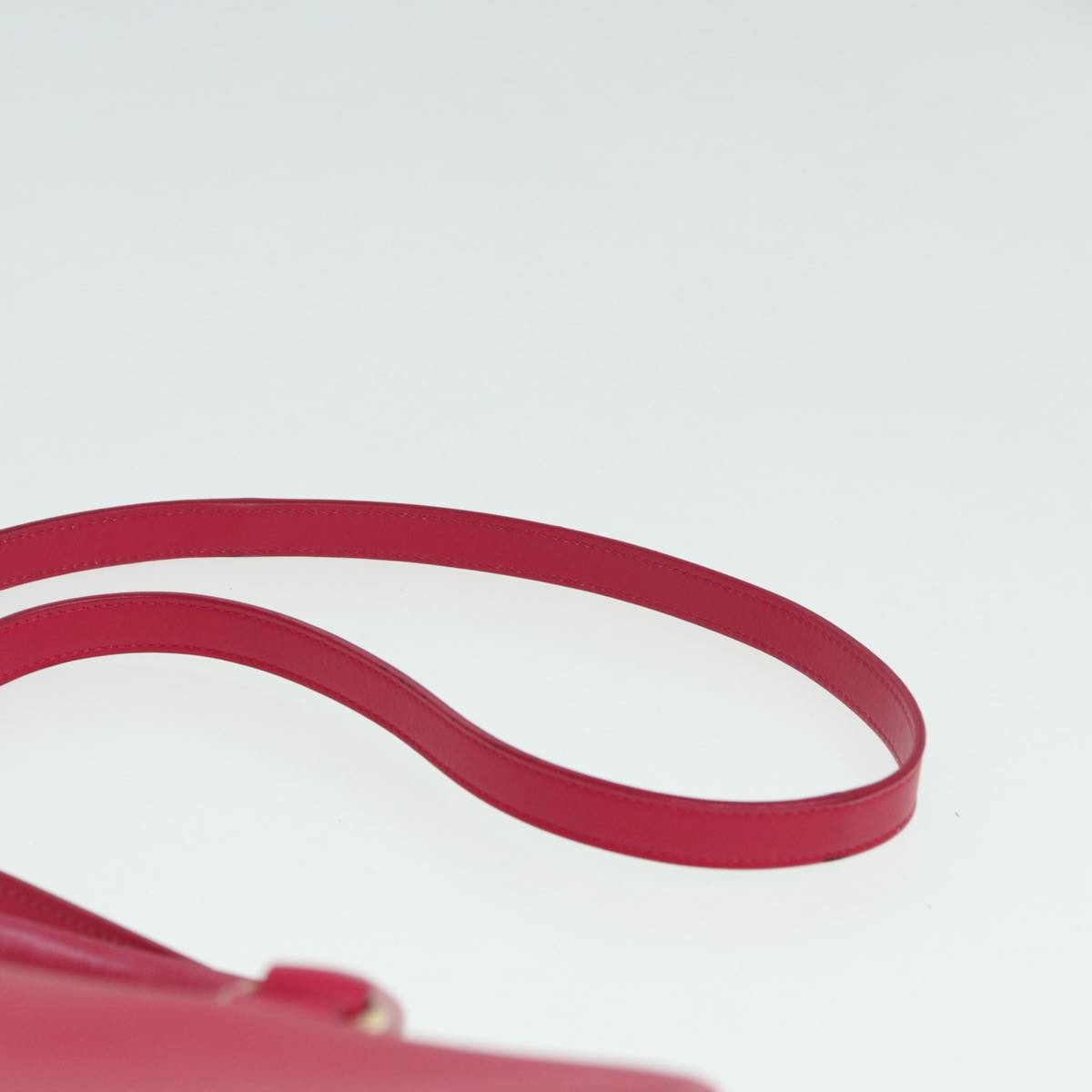 Saint Laurent Classic Baby Duffle Bag Leather, RED, LEATHER, Travel bag