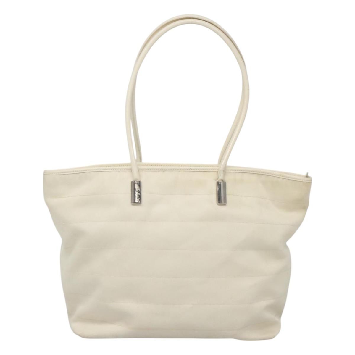 Gucci Vintage Shoulder Bag Nylon, WHITE, NYLON, Shoulder bag