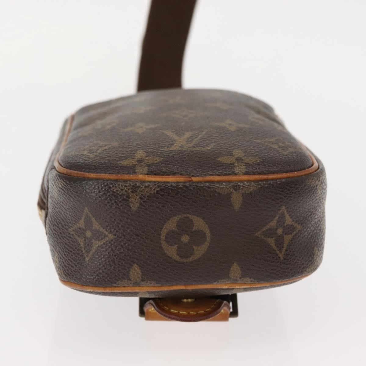 Louis Vuitton Pochette Gange Monogram Canvas, BROWN, CANVAS, Shoulder bag