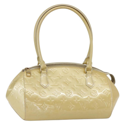 Louis Vuitton Sherwood Handbag Monogram Vernis, BEIGE, PATENT_LEATHER, Handbag