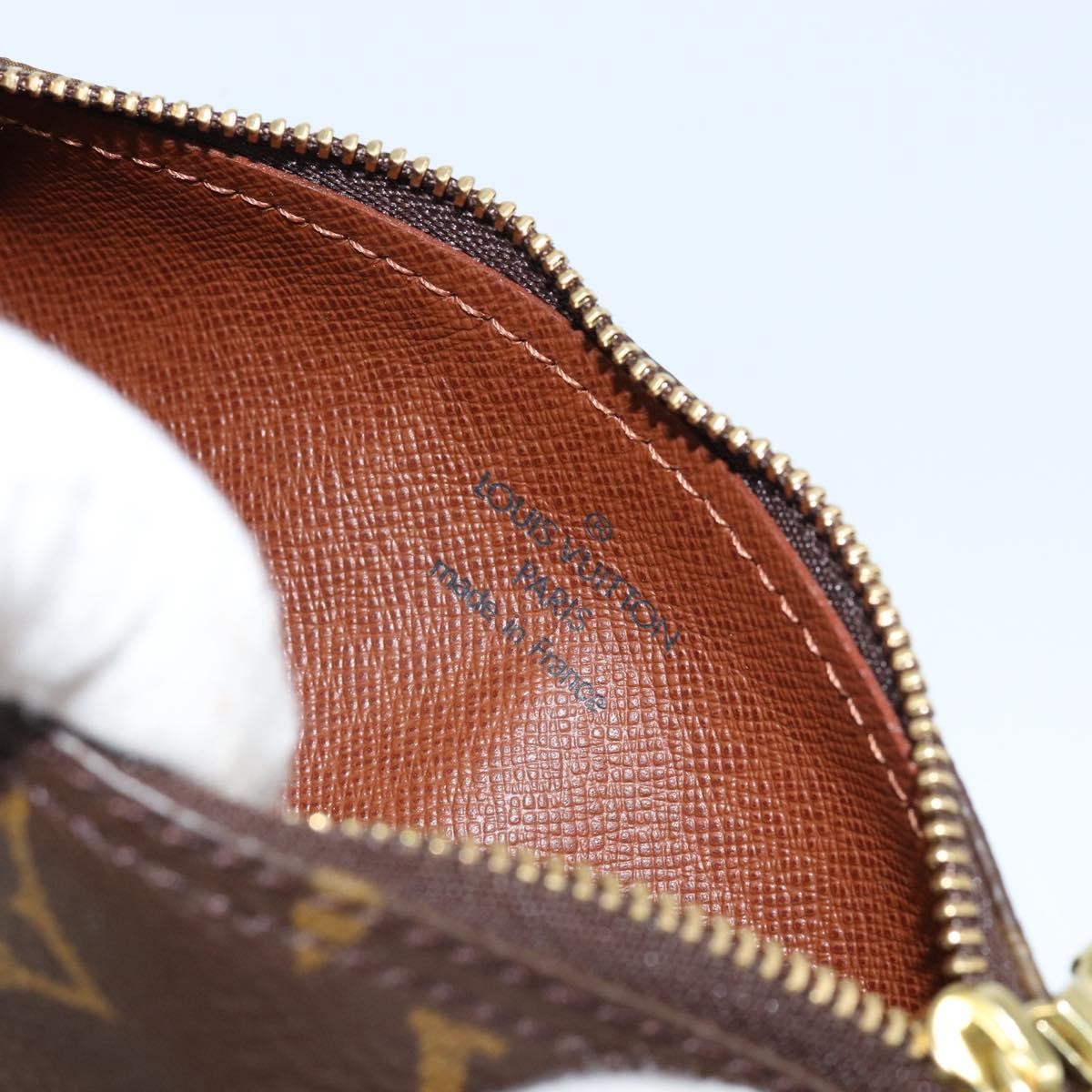 Louis Vuitton Papillon Pochette Monogram Canvas, BROWN, CANVAS, Clutche & pouche