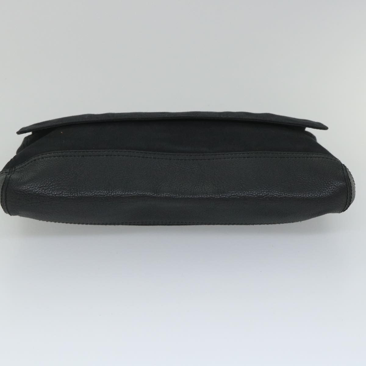 Balenciaga Vintage Pouch Leather, BLACK, CANVAS, Clutche & pouche
