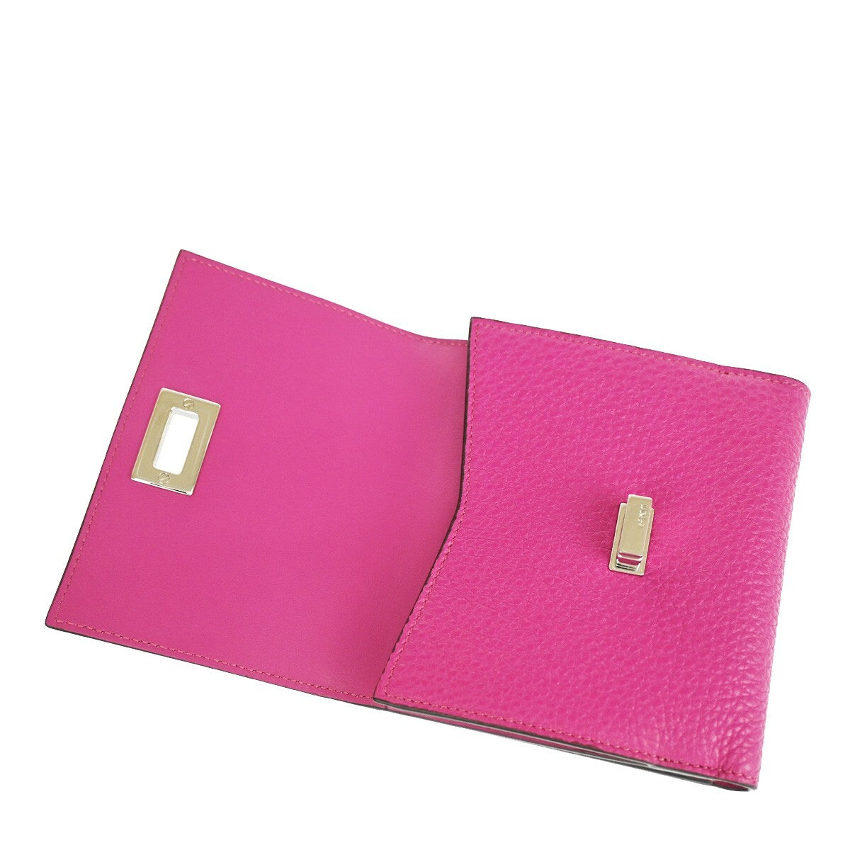 Fendi Peekaboo Wallet Leather, PINK, LEATHER, Wallets
