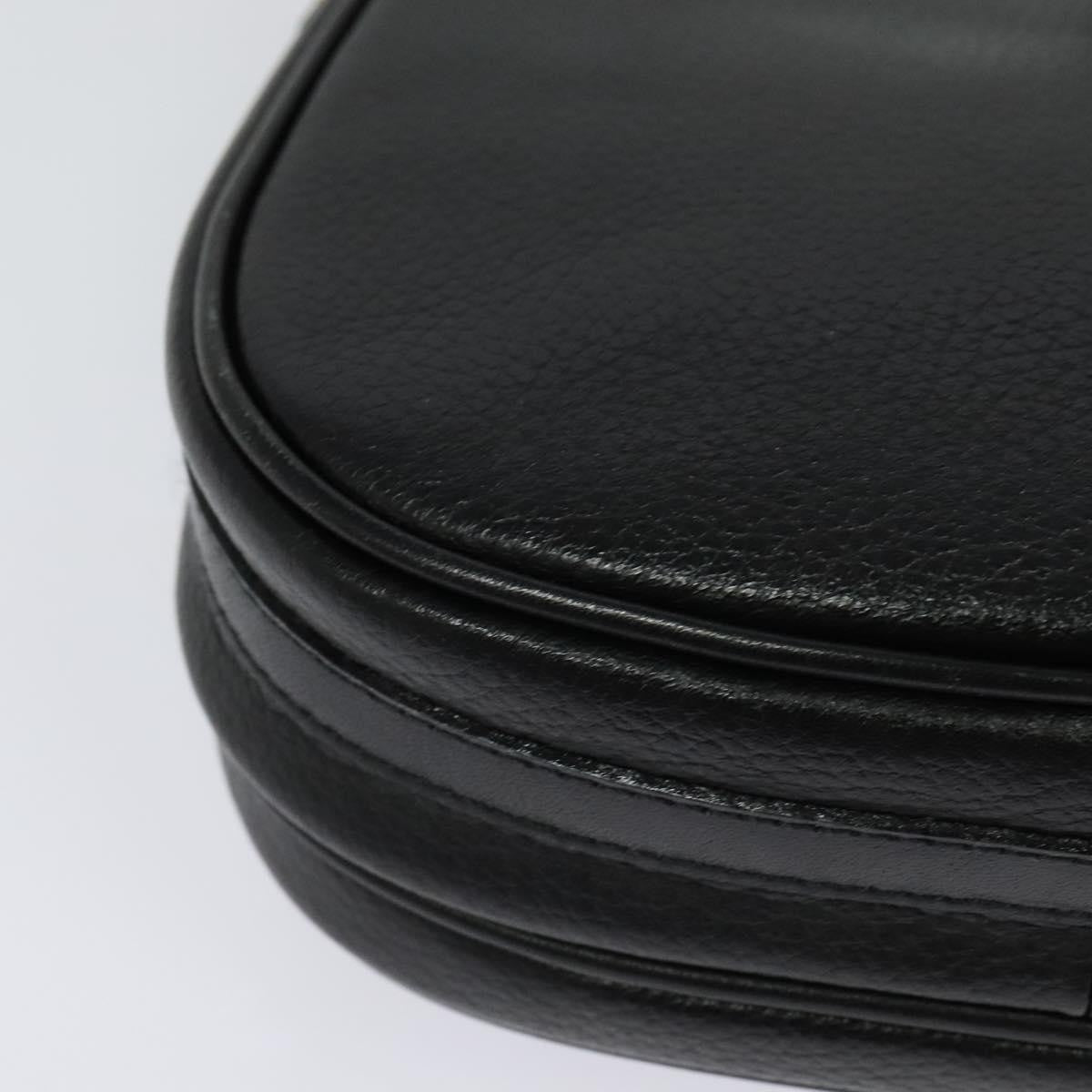 Burberry Flap Shoulder Bag Leather, BLACK, LEATHER, Shoulder bag