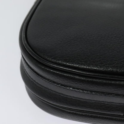 Burberry Flap Shoulder Bag Leather, BLACK, LEATHER, Shoulder bag