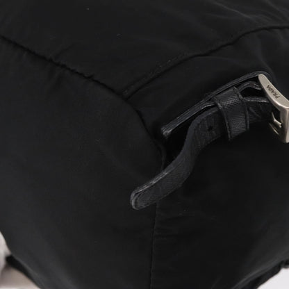 Prada Front Pocket Backpack Tessuto, BLACK, NYLON, Backpack
