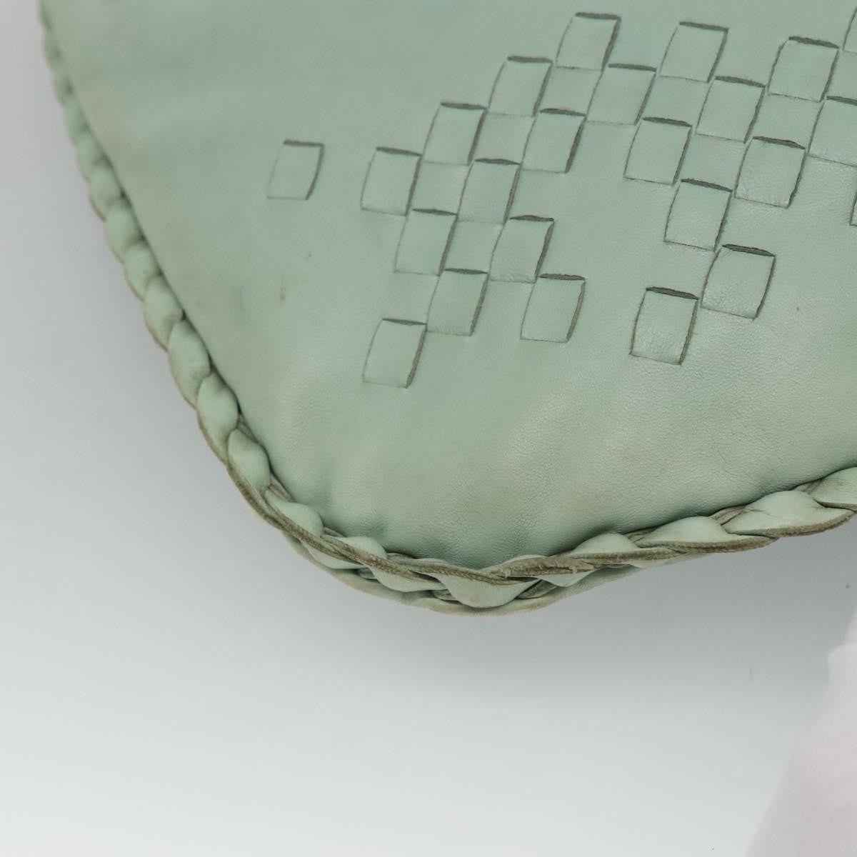 Bottega Veneta Veneta Hobo Lether with intrecciato detail, BLUE, LEATHER, Handbag