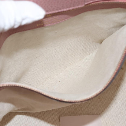 Gucci Swing Tote Leather, PINK, LEATHER, Tote bag