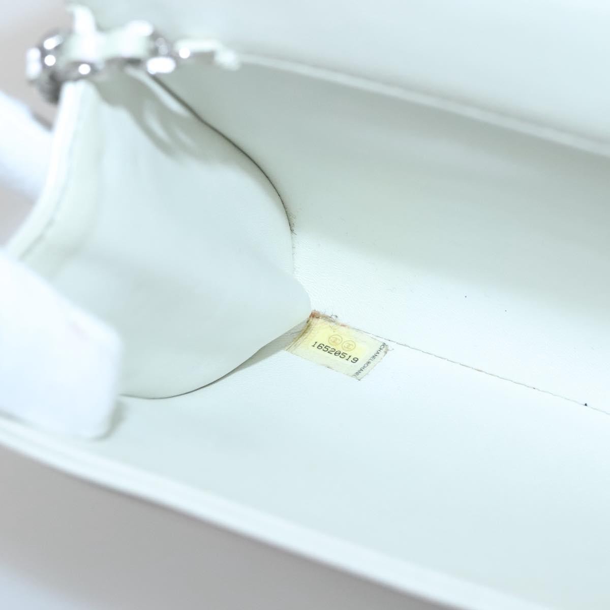 Chanel Midnight Swim Clutch Leather, GRAY, LEATHER, Clutche & pouche