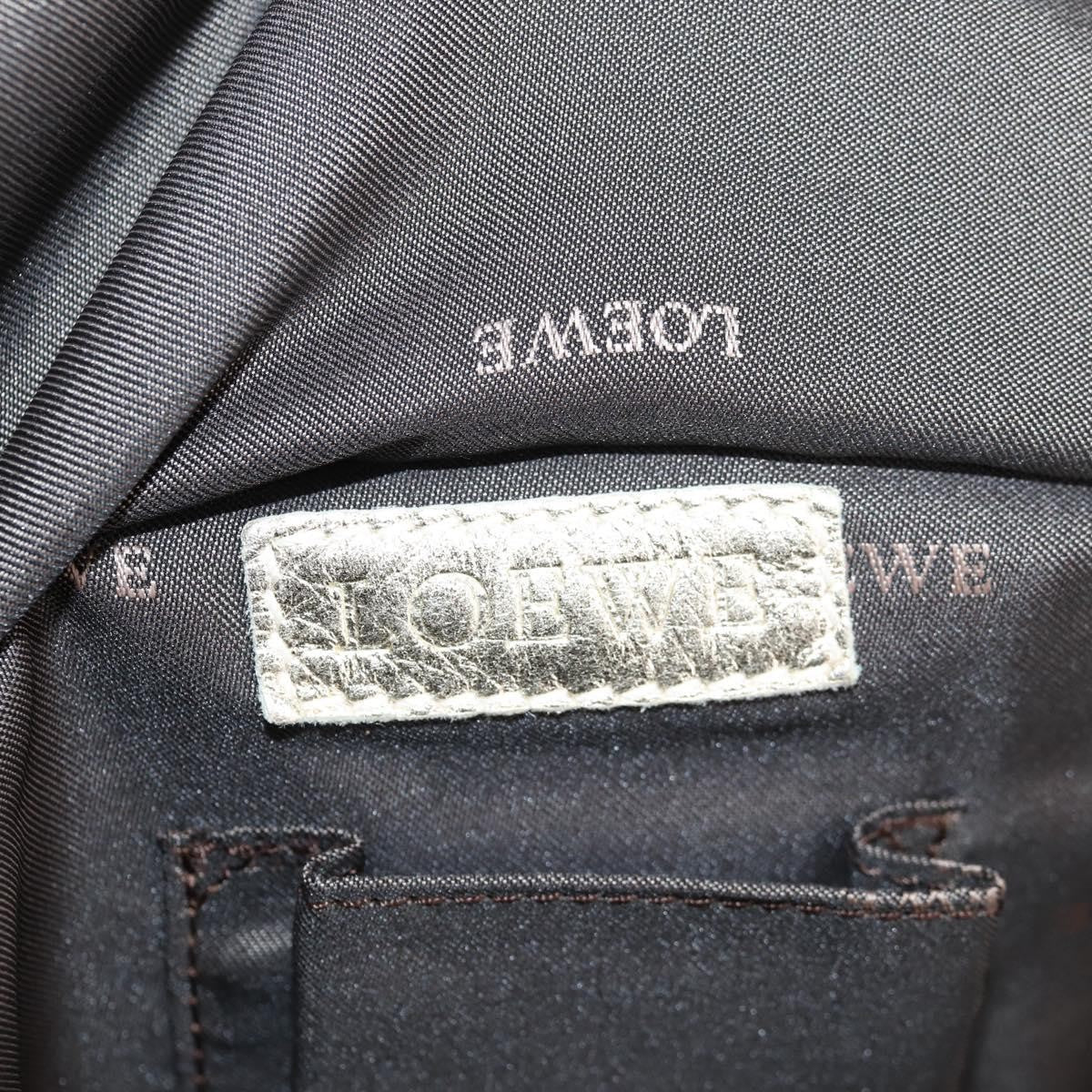 Loewe Anagram Logo Nappa Aire Hand Bag Leather, GOLD, LEATHER, Handbag