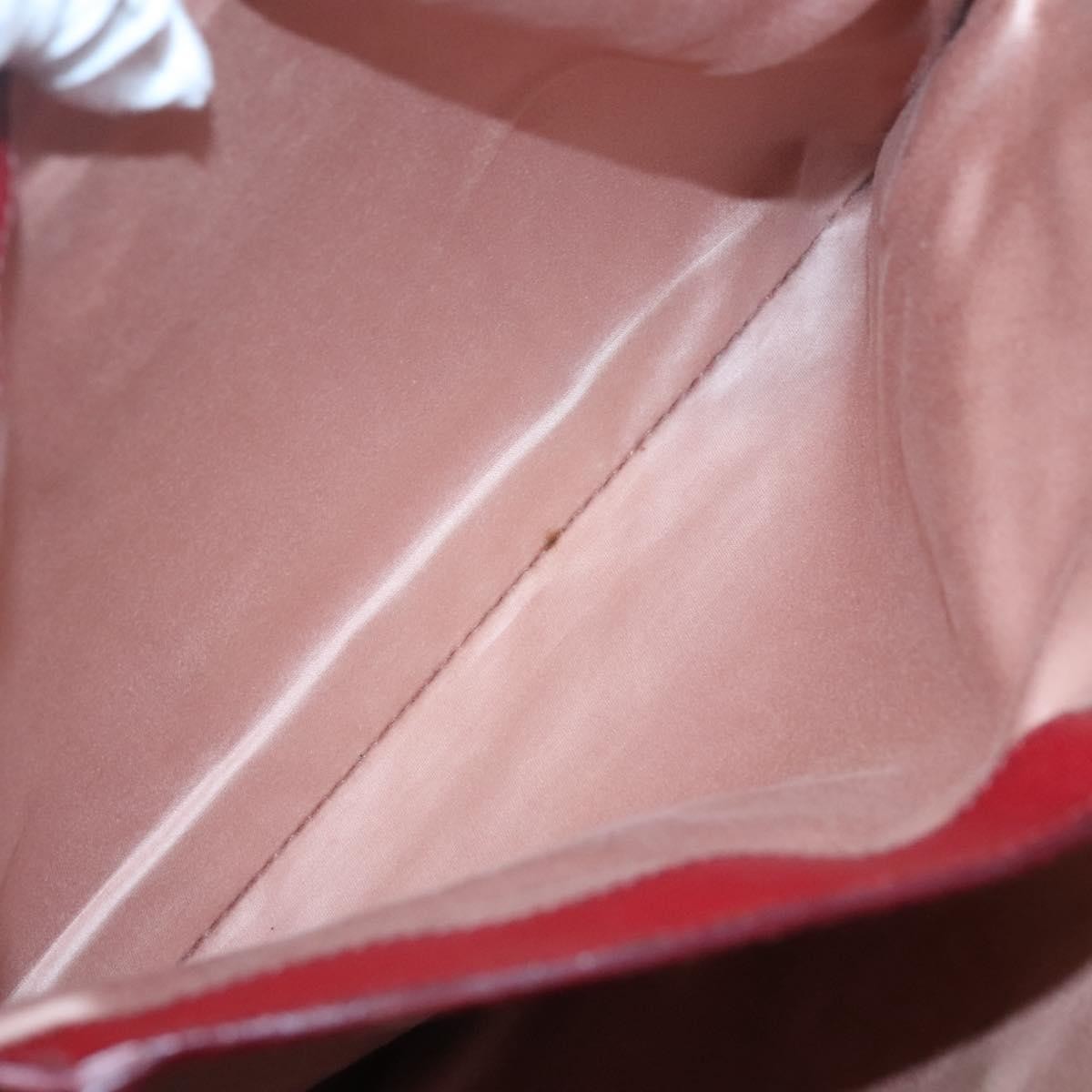 Miu Miu Madras Convertible Lock Tote Leather, RED, LEATHER, Handbag