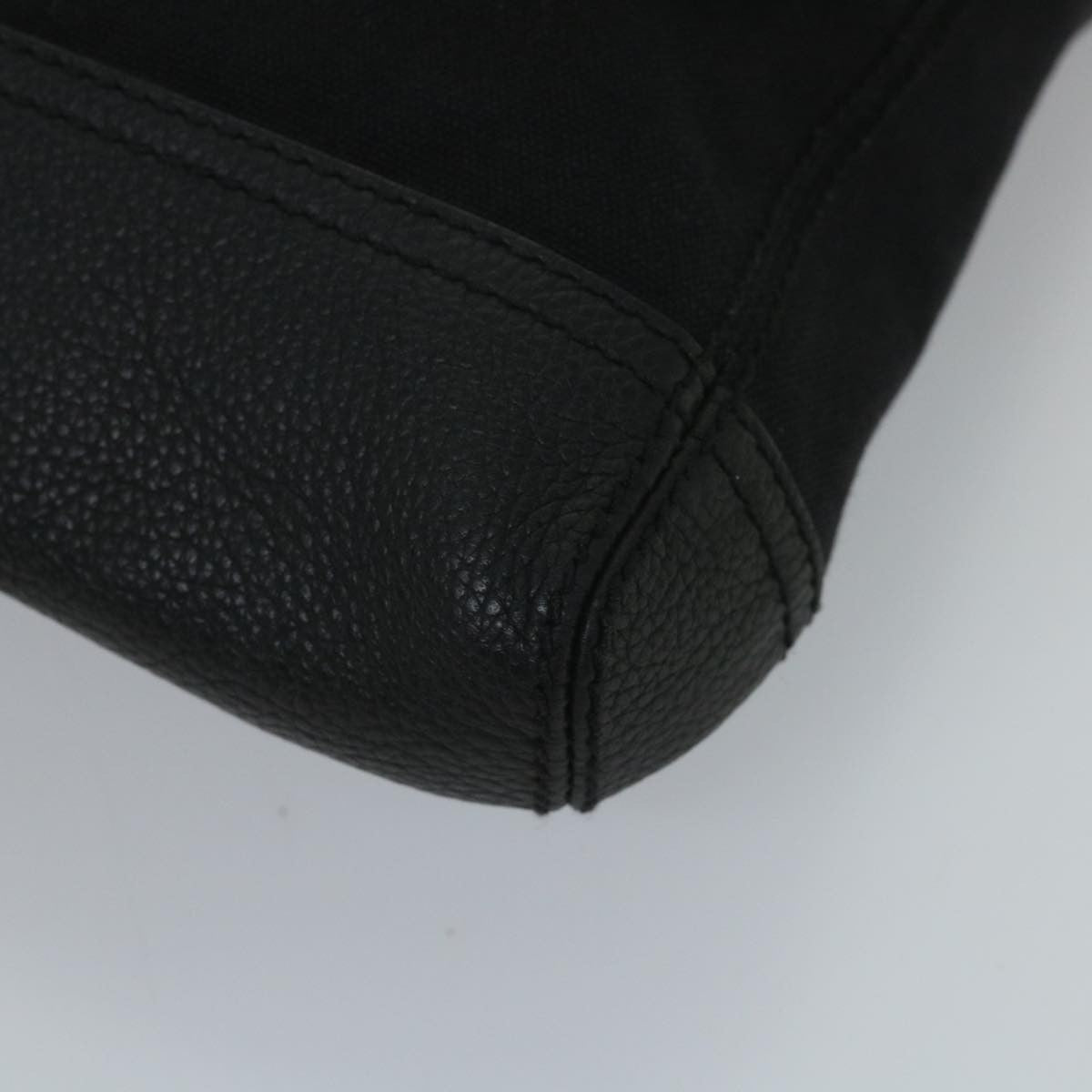 Balenciaga Vintage Pouch Leather, BLACK, CANVAS, Clutche & pouche