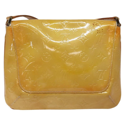 Louis Vuitton Thompson Street Handbag Monogram Vernis, BEIGE, PATENT_LEATHER, Handbag