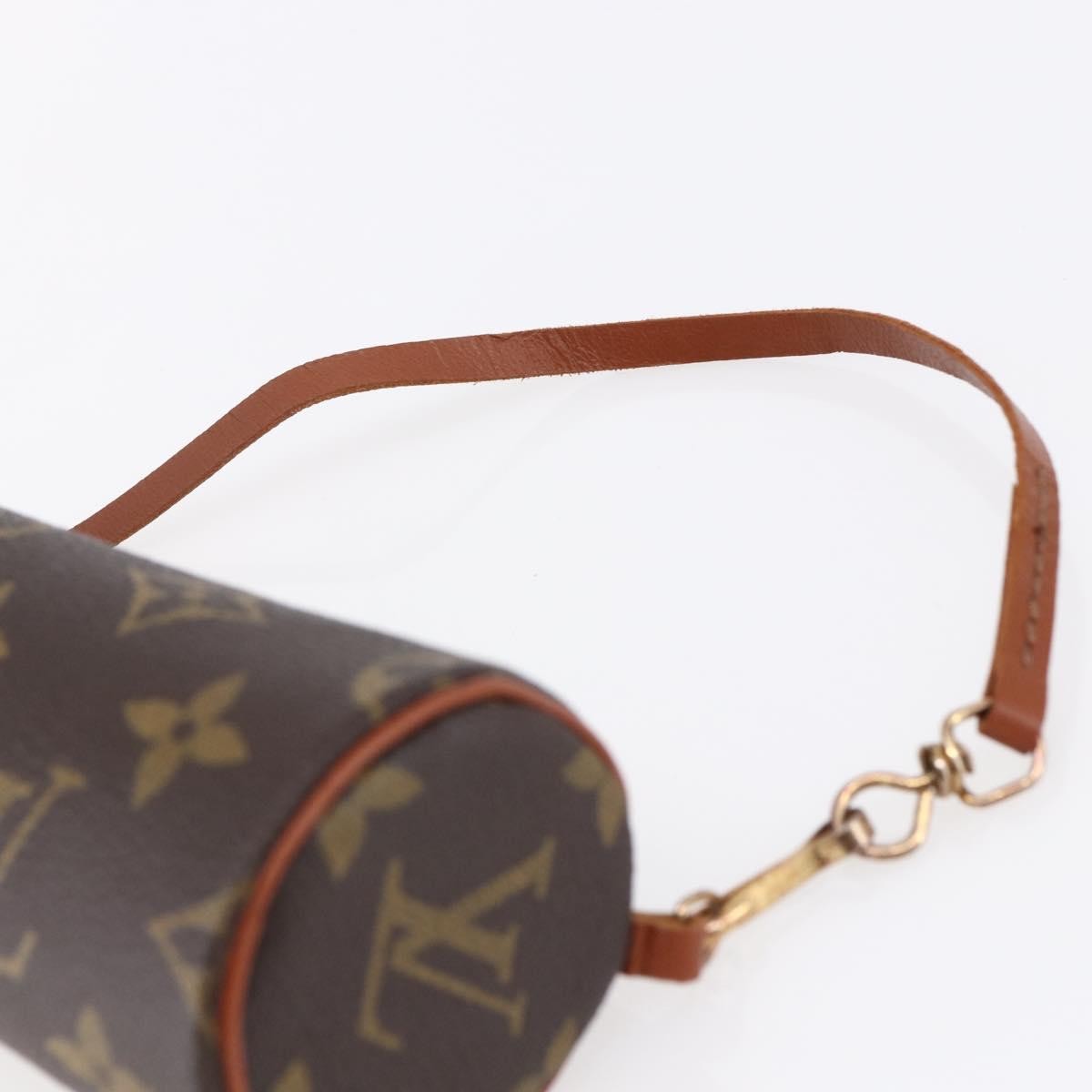 Louis Vuitton Papillon Pochette Monogram Canvas, BROWN, CANVAS, Clutche & pouche