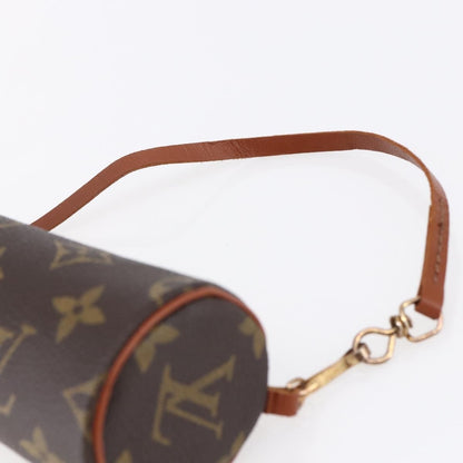 Louis Vuitton Papillon Pochette Monogram Canvas, BROWN, CANVAS, Clutche & pouche