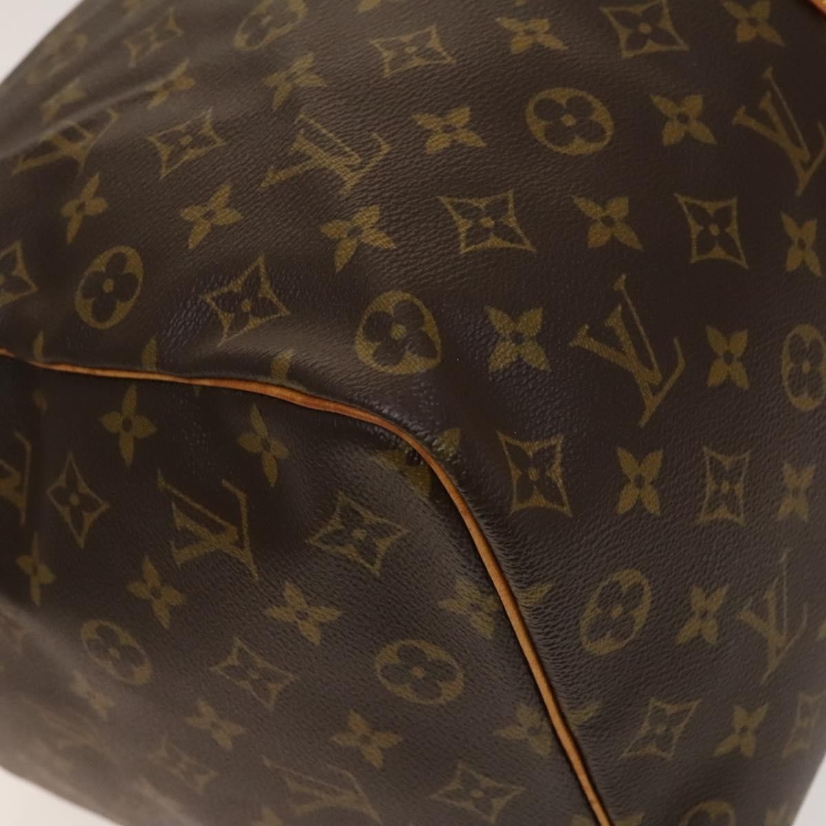 Louis Vuitton Keepall Bag Monogram Canvas, BROWN, CANVAS, Travel bag
