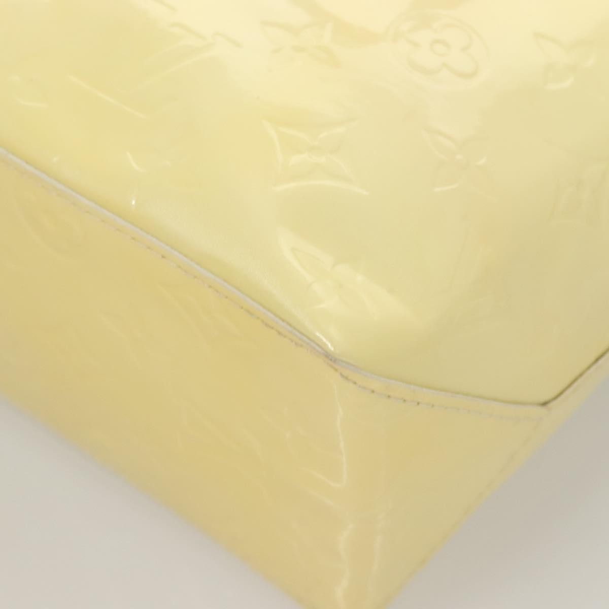 Louis Vuitton Reade Handbag Monogram Vernis, BEIGE, PATENT_LEATHER, Handbag