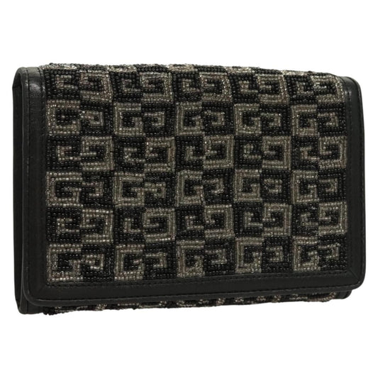 Givenchy GV3 Wallet Leather, BLACK, BEADS, Wallets