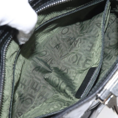 Salvatore Ferragamo Marisa Satchel Patent leather, BLACK, PATENT_LEATHER, Shoulder bag