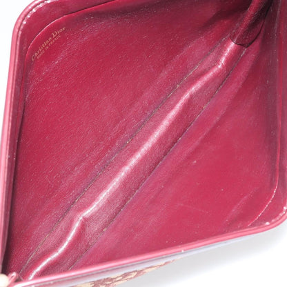 Christian Dior Vintage Trotter Pouch Diorissimo Canvas, RED, CANVAS, Clutche & pouche