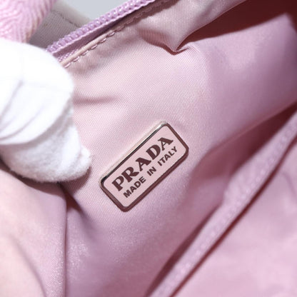 Prada Hobo Tessuto, PINK, NYLON, Handbag