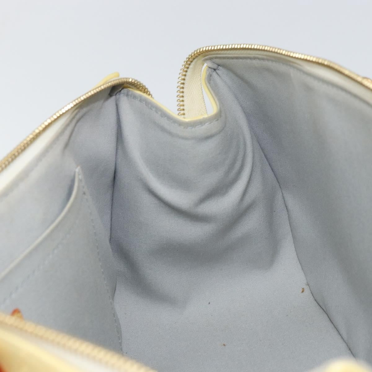 Louis Vuitton Rosewood Avenue Handbag Monogram Vernis, BEIGE, PATENT_LEATHER, Handbag