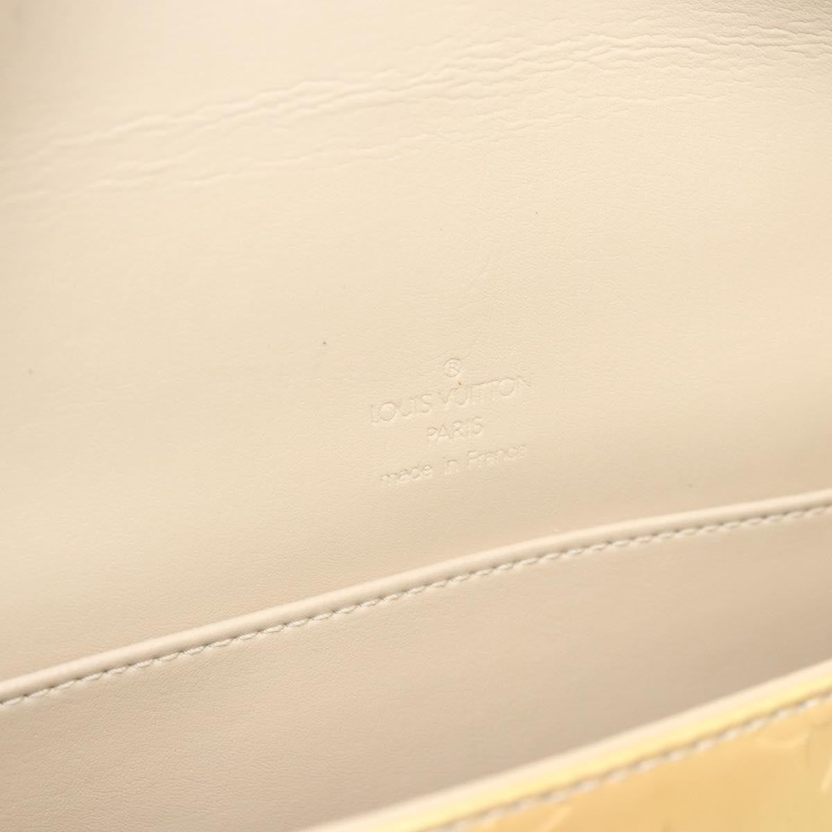 Louis Vuitton Thompson Street Handbag Monogram Vernis, BEIGE, PATENT_LEATHER, Handbag