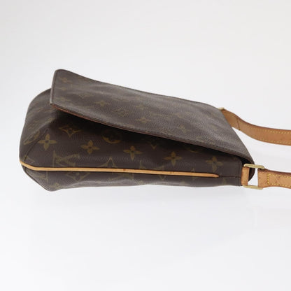 Louis Vuitton Musette Salsa Handbag Monogram Canvas, BROWN, CANVAS, Shoulder bag