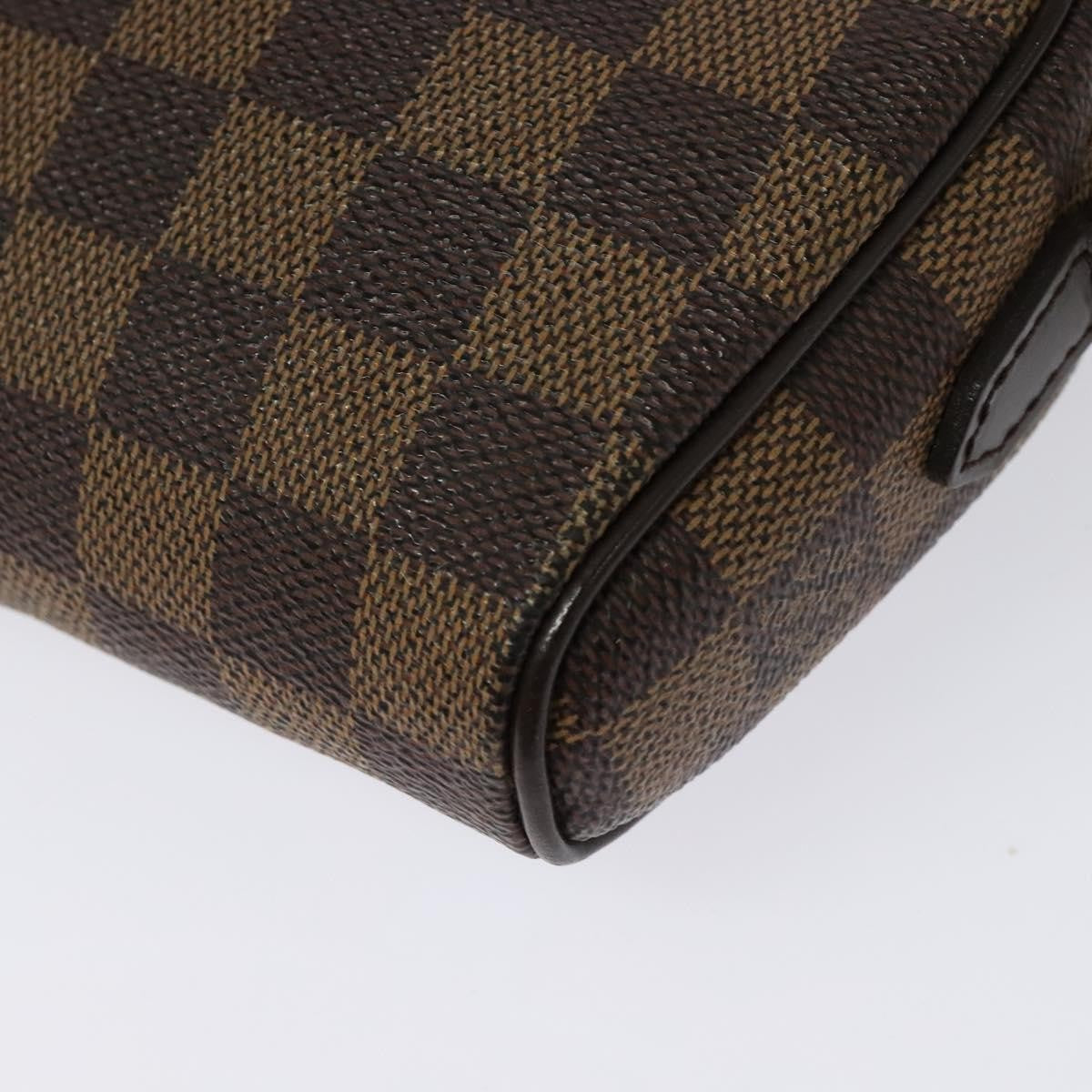 Louis Vuitton Ipanema Pochette Damier, BROWN, CANVAS, Shoulder bag