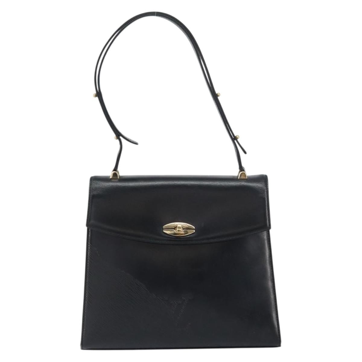 Louis Vuitton Opera Line Spartan Bag Leather, BLACK, LEATHER, Handbag