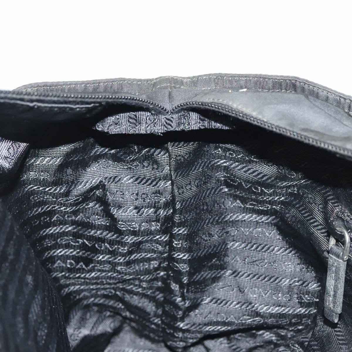Prada Vintage Tote Tessuto, BLACK, NYLON, Tote bag