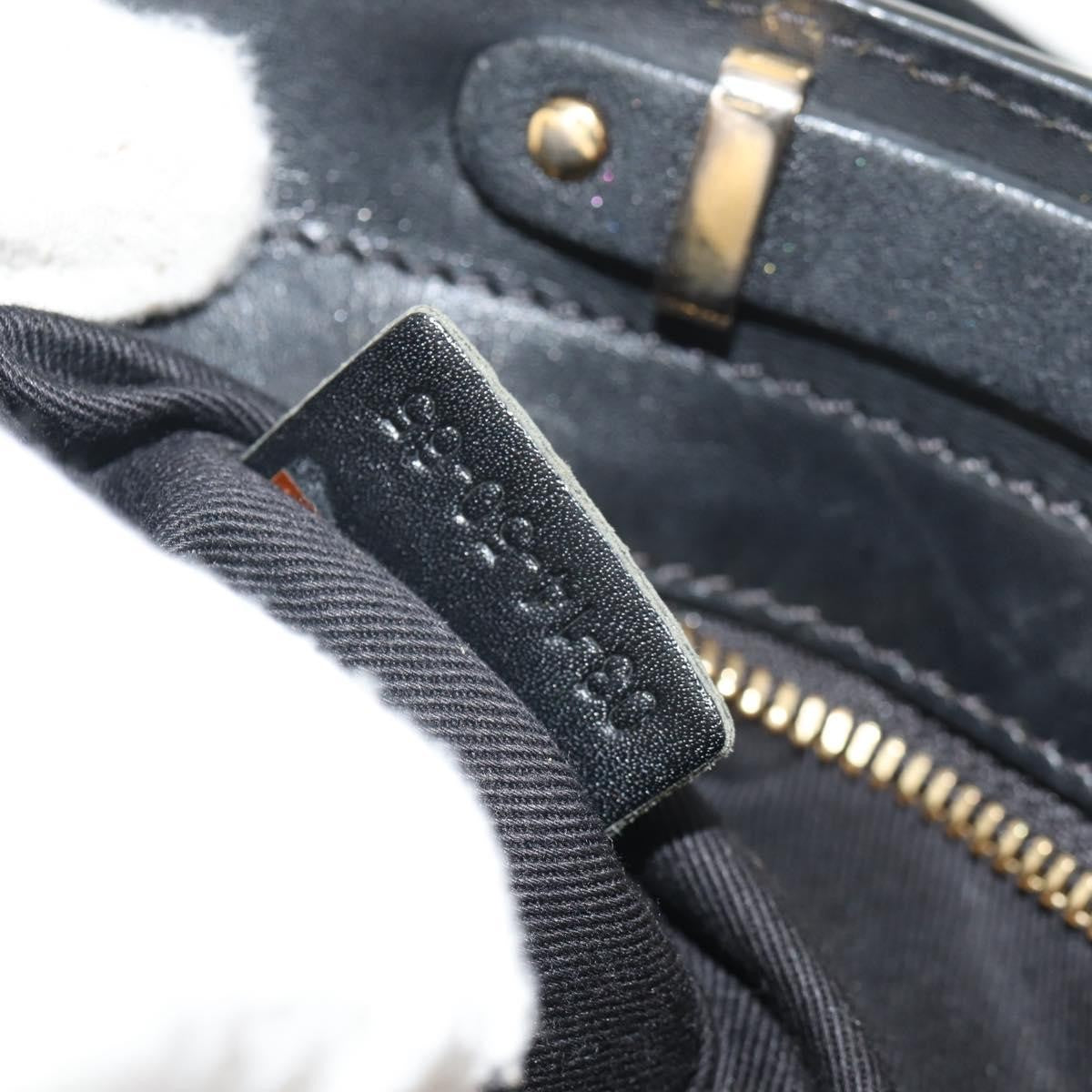 Chloe Alice Satchel Leather, BLACK, LEATHER, Handbag