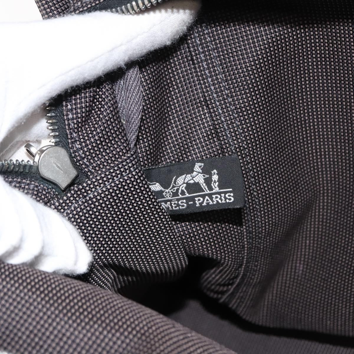 Hermes Fourre-tout Herline Fourre-tout Herline, GRAY, CANVAS, Tote bag