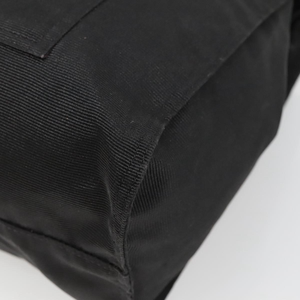 Fendi Vintage Convertible Logo Weekender Nylon, BLACK, CANVAS, Handbag