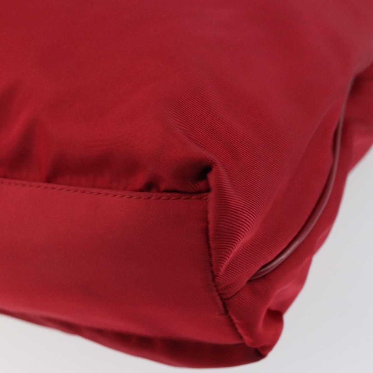 Prada Vintage Tote Tessuto, RED, NYLON, Tote bag